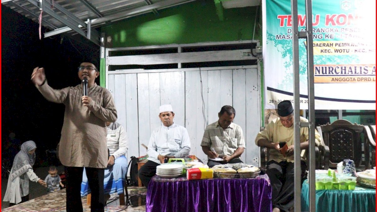 Reses Nurchalis Azis di Desa Lumbewe Luwu Timur