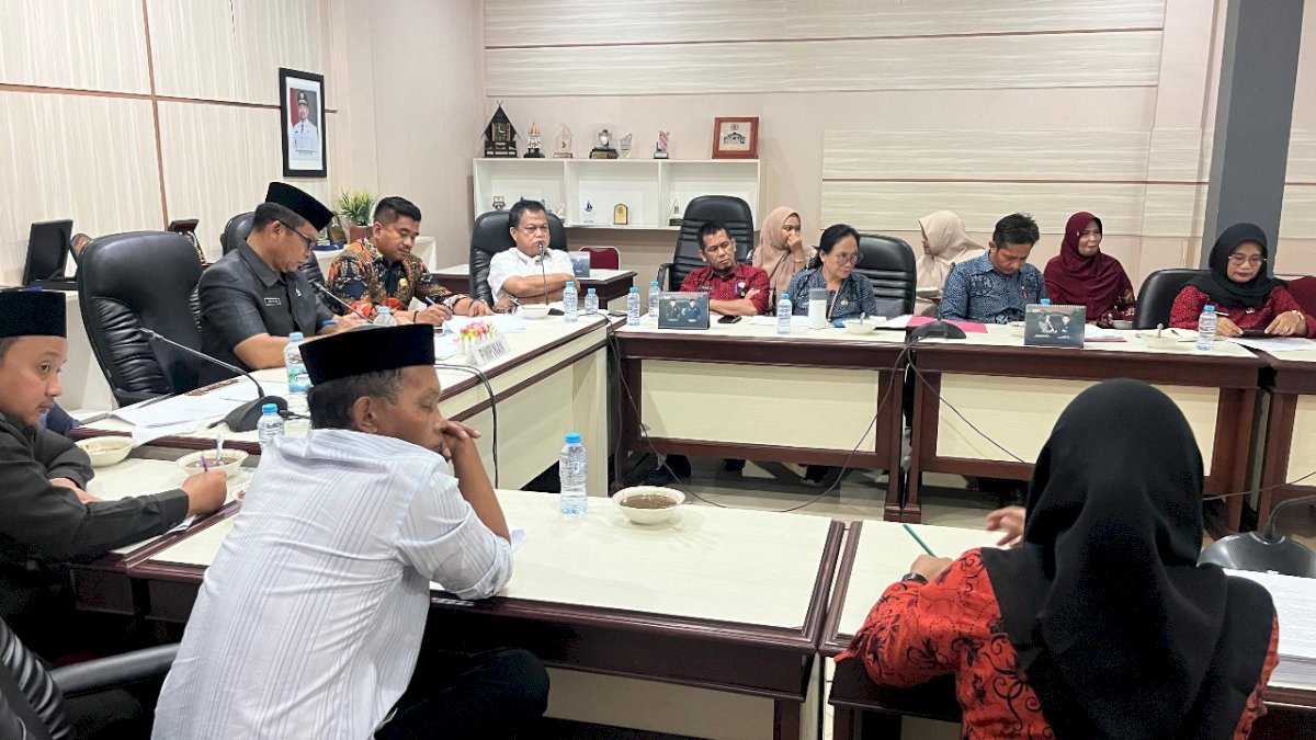 Bapemperda DPRD Luwu Timur Gelar Rapat Kerja Bahas Perda Tahun 2024
