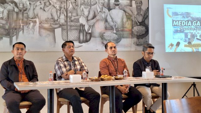 Media gathering Pegadaian. Foto: Sri Wahyu Diastuti / Sulselsatu.com.