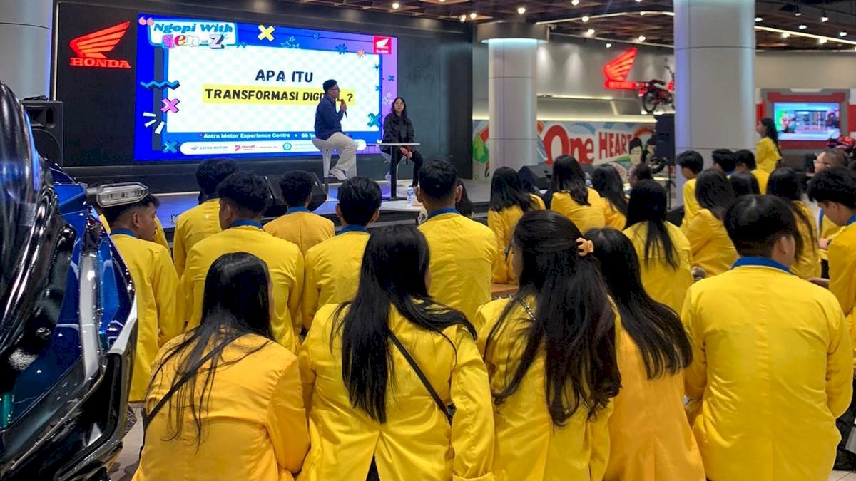 Kolaborasi Astra motor Xperience Centre Bersama Universitas Atma Jaya Makassar Dorong Kreativitas Gen Z