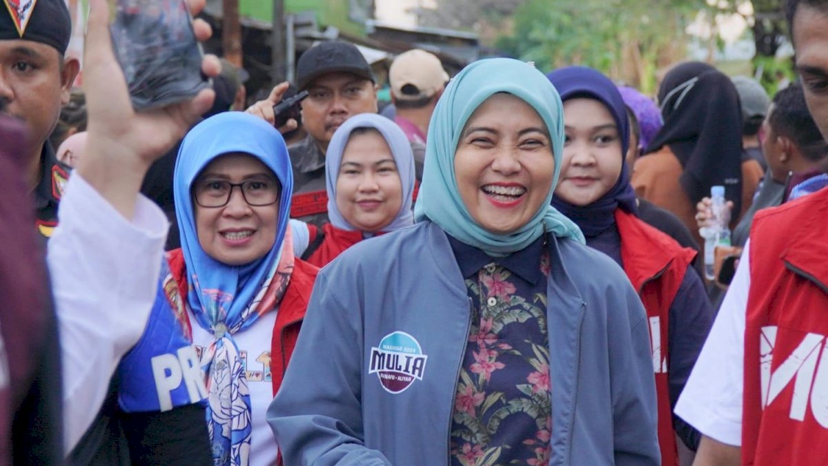 Calon Wawali Kota Makassar Aliyah Mustika Ajak Masyarakat Wujudkan Pilkada Damai