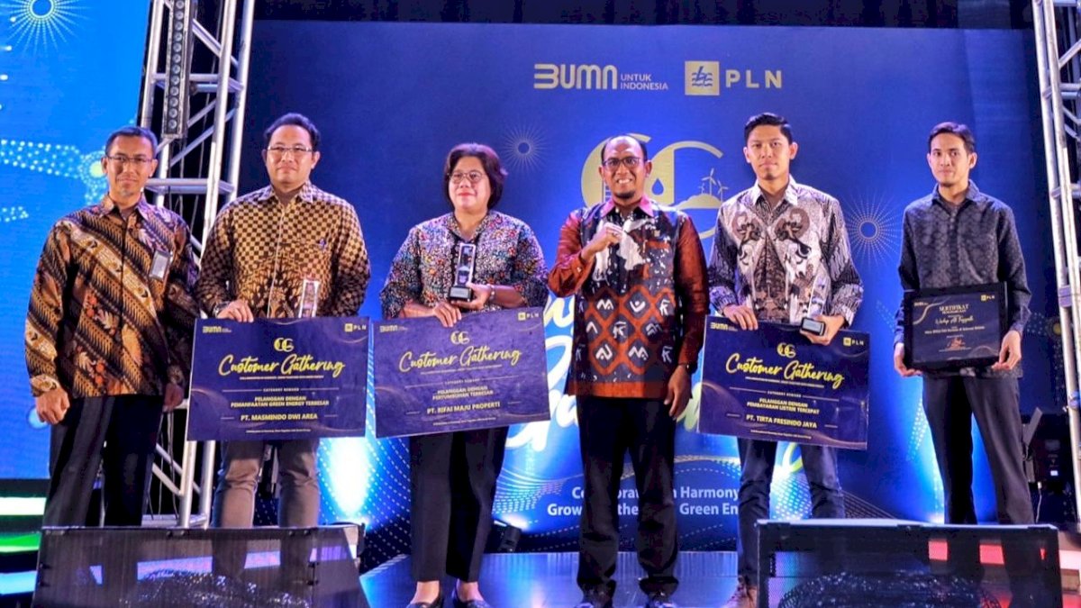 Pakai 100 Persen Energi Terbarukan, MDA Raih Penghargaan Pemanfaatan Green Energy Terbesar PLN