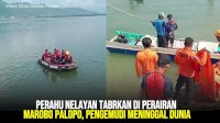 VIDEO: Perahu Nelayan Tabrkan di Perairan Marobo Palopo, Pengemudi Meninggal Dunia