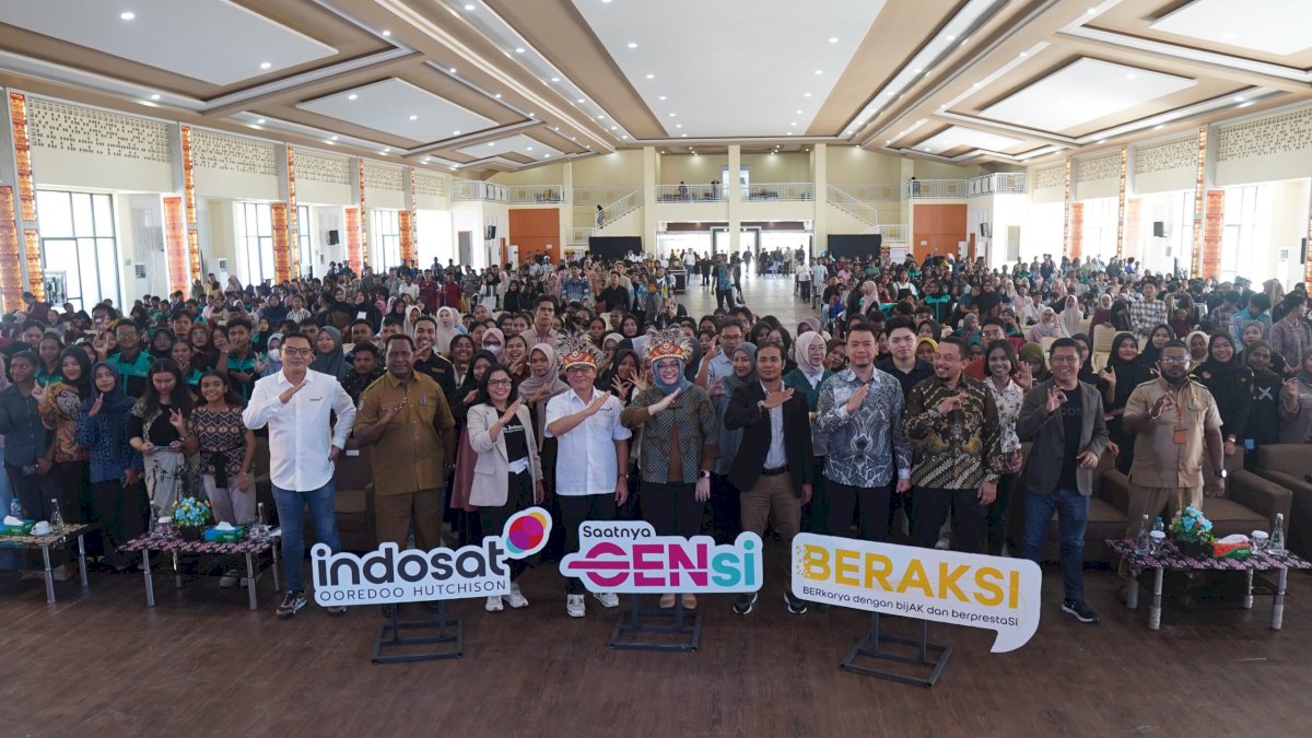 Program GenSi Berlanjut, Indosat dan BPPTIK Komdigi Bekal Anak Muda Papua Keterampilan Digital