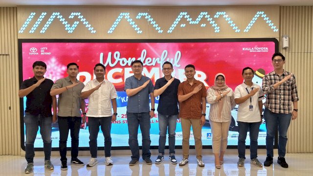 Konferensi pers Wonderful December by Kalla Toyota. Foto: Istimewa.