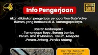 PDAM Makassar Ganti Gate Velve di Jalan Tamangapa, Ini Daerah Terdampak