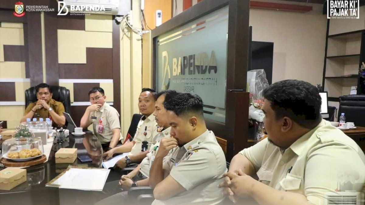 Bapenda Makassar Gelar Rapat Evaluasi Kinerja Triwulan Ketiga Tahun 2024