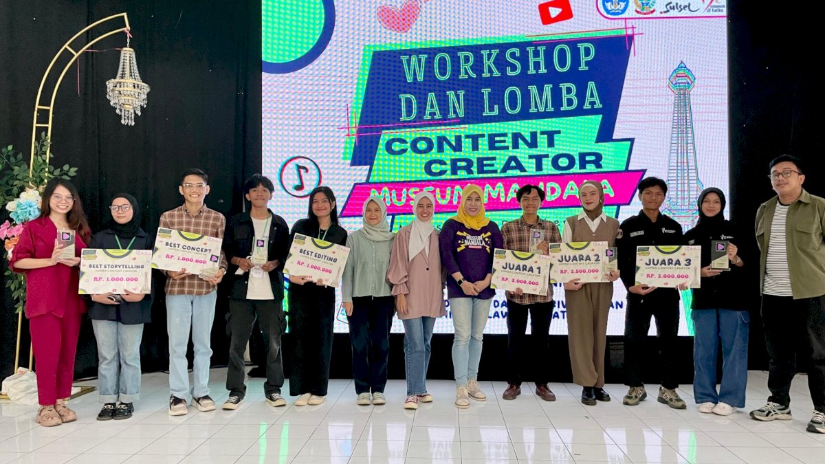 Lomba Content Creator Museum Mandala Berlangsung Sukses dan Meriah, Berikut Daftar Pemenangnya