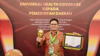Bupati Barru Ketiga Kalinya Meraih Penghargaan UHC
