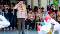 Bupati Barru Terima Peserta Gerak Jalan: Semarakkan Kemerdekaan RI