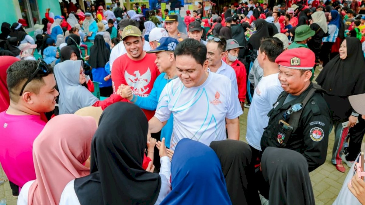 Bupati Barru Hadiri Peringatan Hari Jadi Desa Lompo Tengah
