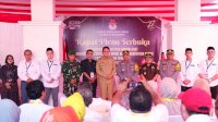 Bupati Suardi Saleh Hadiri Pencabutan Nomor Urut Calon Bupati dan Wakil Bupati Barru