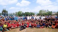 Bupati Barru Resmikan School Mini Soccer di Kecamatan Tanete Riaja