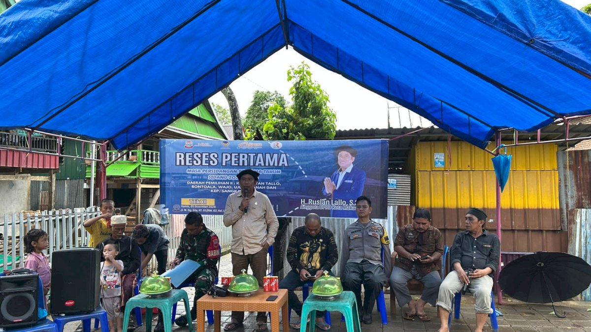 Reses di Tanah Kelahiran, Ruslan Lallo Tegaskan Komitmen Kawal Aspirasi Warga Lakkang