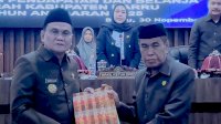 Bupati Barru Sampaikan Selamat Atas Terpilihnya Pasangan 03 Pilkada Barru Sela Rapat Paripurna DPRD