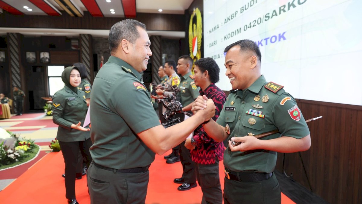 Selamat, Kodim 1425 Jeneponto Raih 3 Piagam Penghargaan LKJ TMMD Ke-122 Tahun 2024