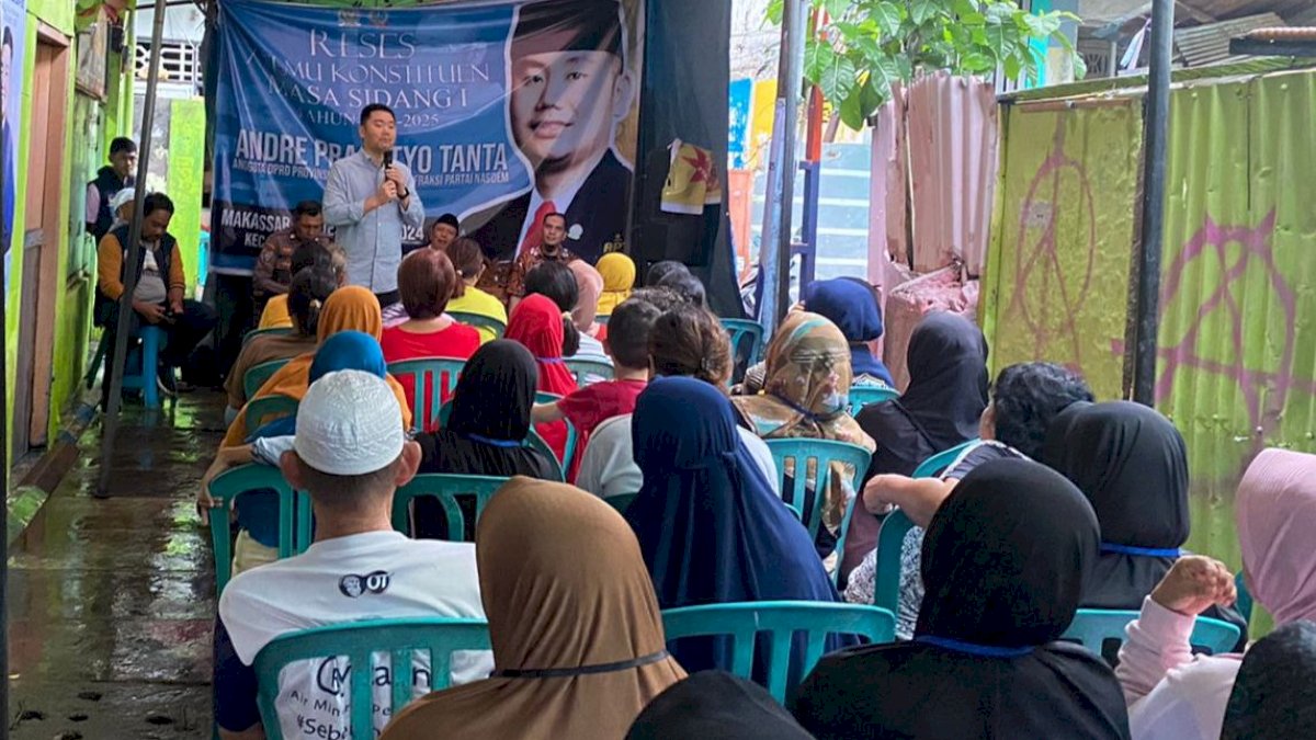 Andre Prasetyo Tanta Gelar Temu Konstituen, Warga Keluhkan Trotoar dan Usul Pelatihan