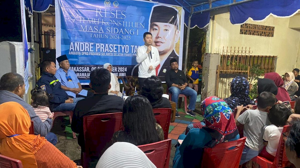 Andre Prasetyo Tanta Gelar Reses di Sambung Jawa, Warga Keluhkan Masalah PPDB