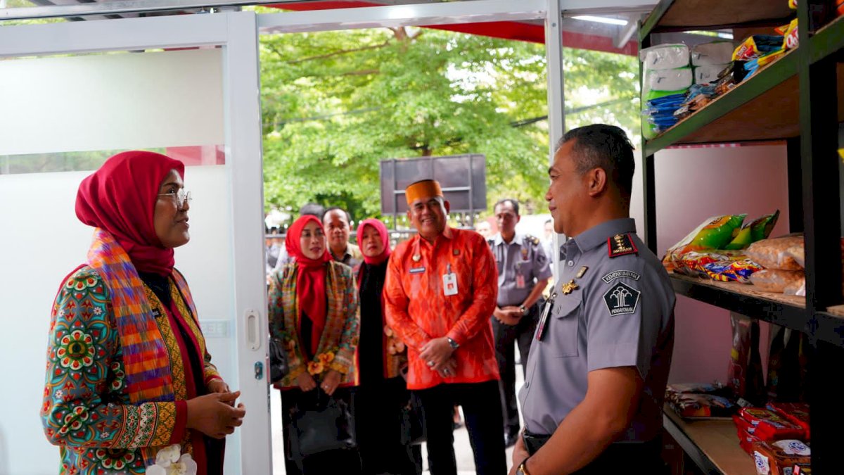 Kunjungi Bapas Makassar, Ketua Umum Pipas Meninjau Griya Abipraya Sombere
