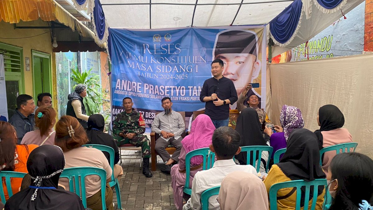 Andre Prasetyo Tanta Akhiri Reses di Kelurahan Maloku, Warga Keluhkan Masalah Drainase