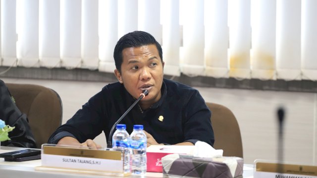 Anggota DPRD Sulsel Sultan Tajang. Ist