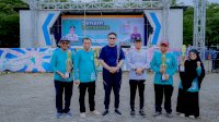 Gelar Senam Sehat Momentum HKN, Suardi Saleh Titip Ini di Hadapan Nakes