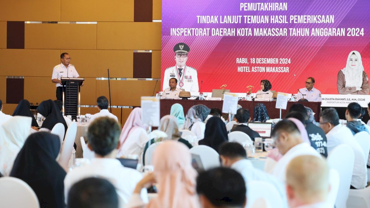 Pemuktahiran Data Tindak Lanjut Temuan Hasil Pemeriksaan, Danny Pomanto Puji Aplikasi Sipakatau Inspektorat