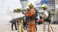 Jelang Nataru 2024, Pelindo Gelar Simulasi Penanggulangan Keadaan Darurat di Pelabuhan Makassar