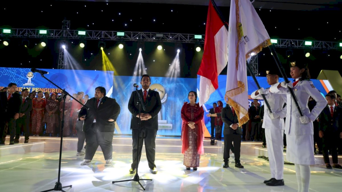 Andi Amar Ma’ruf Putra Mentan Amran Resmi Pimpin Hipmi Sulsel