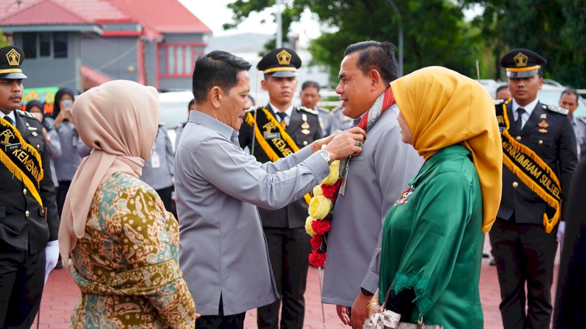 Sinergi dan Kebersamaan, Pesan Pimpinan Lama dan Baru di Kanwil Kemenkumham Sulsel