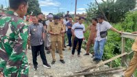 Syaharuddin Alrif Prioritaskan Pembangunan Jembatan Darurat di Desa Bulucenrana