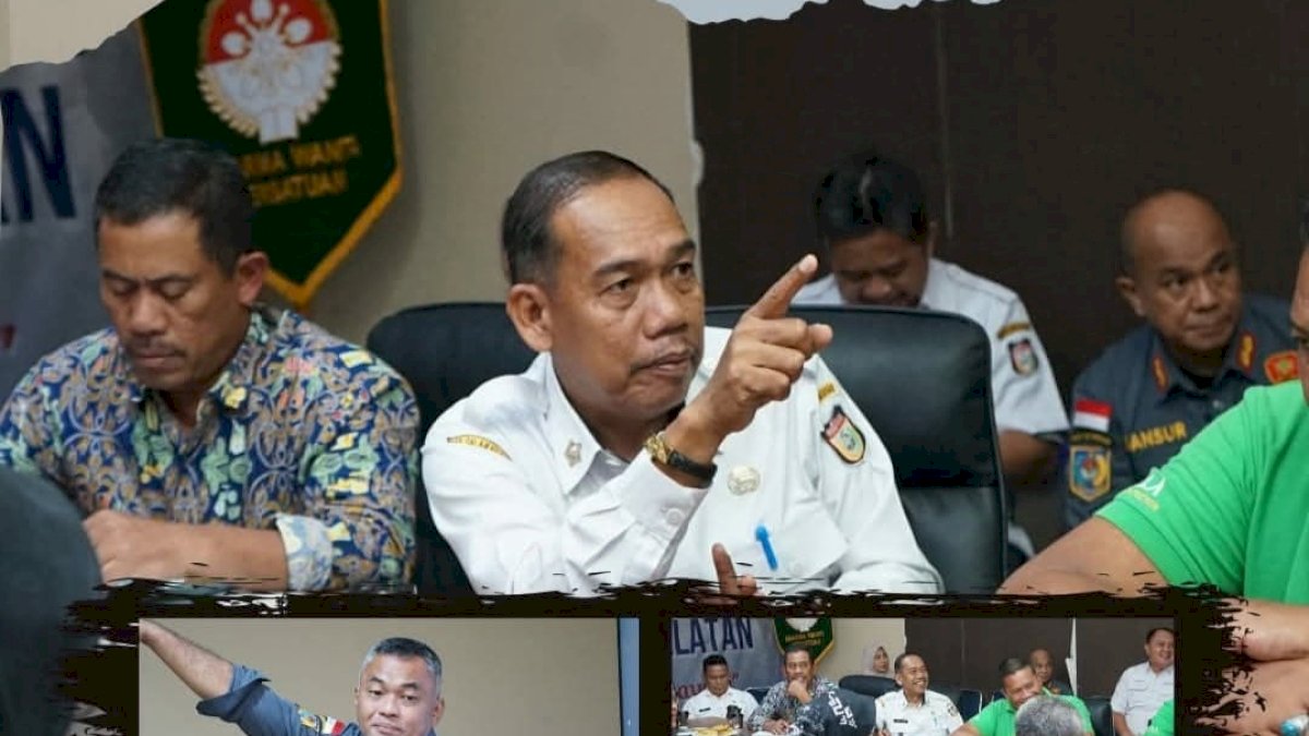 Camat Tallo Ramli Lallo Hadiri Rapat Koordinasi Penanganan Bencana Banjir di Sulsel