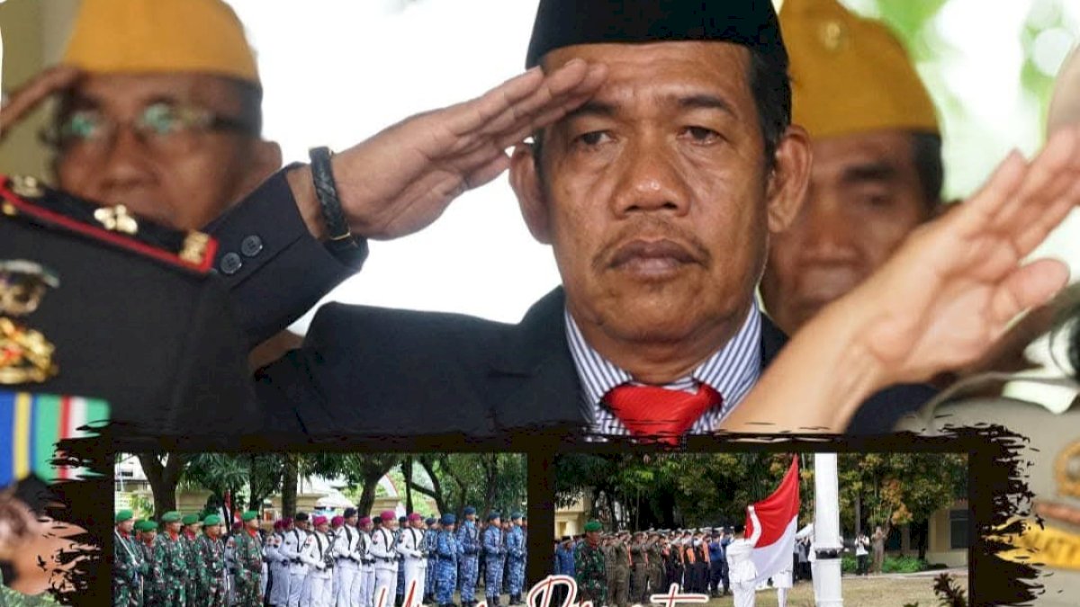 Camat Tallo Ramli Lallo Hadiri Upacara Bendera Peringatan Hari Korban 40.000 Jiwa di Monumen Bersejarah