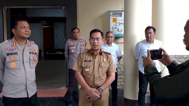 Penjabat Bupati Jeneponto, Reza Faisal Saleh silaturahmi ke Polres Jeneponto (Dedi/sulselsatu.com)
