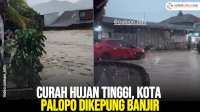 VIDEO: Curah Hujan Tinggi, Kota Palopo Dikepung Banjir