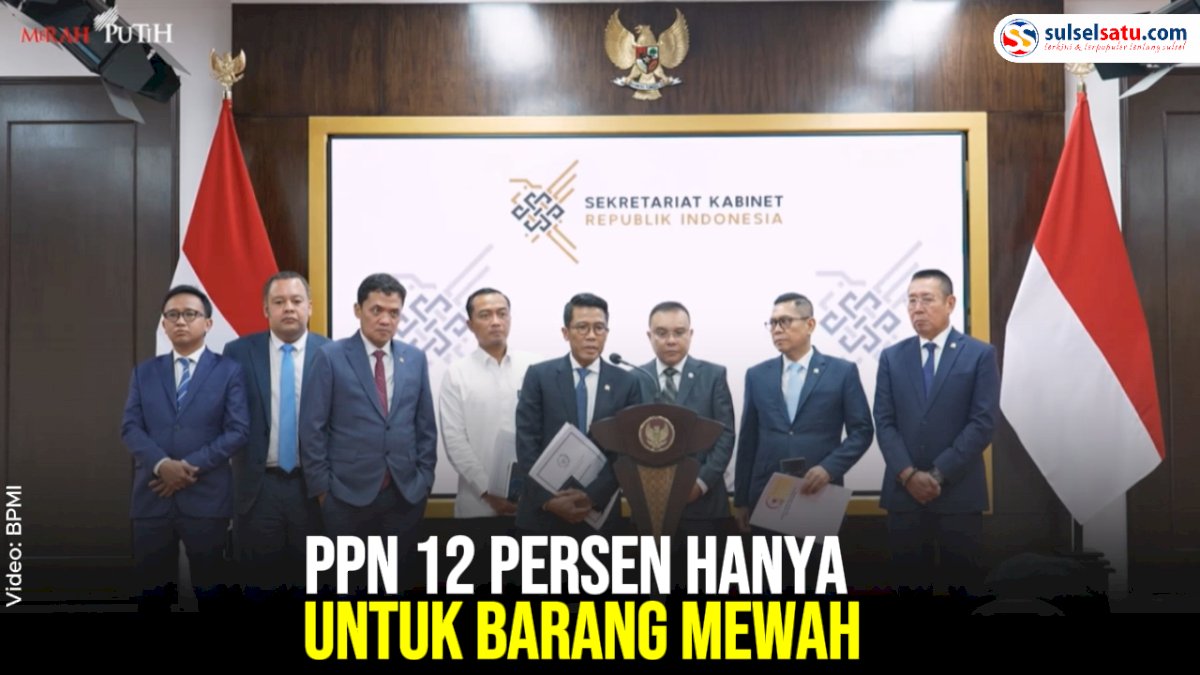 VIDEO: PPN 12 Persen Hanya untuk Barang Mewah
