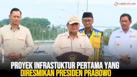 VIDEO: Proyek Infrastuktur Pertama yang Diresmikan Presiden Prabowo