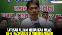 VIDEO: Ratusan Alumni Meriahkan Milad ke-6 IKA Spenjog di Anging Mammiri
