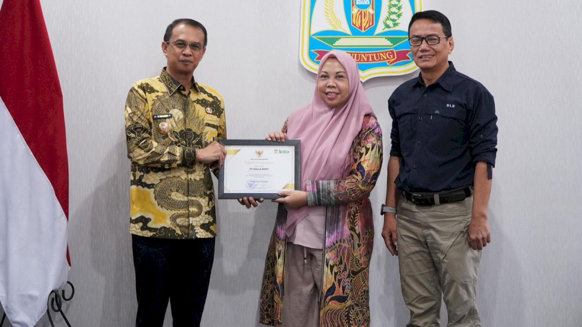 Berkontribusi dalam Revitalisasi Taman Melawai II Kota Balikpapan, Kalla Translog Raih Penghargaan