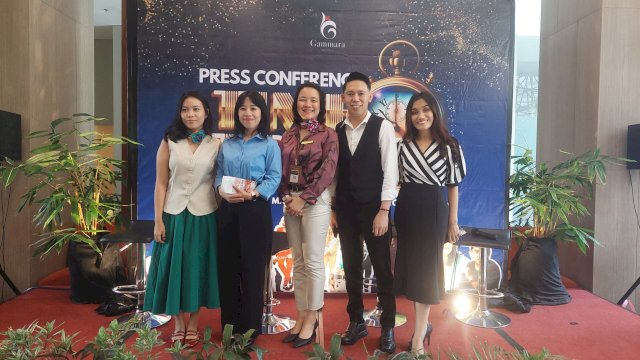 Press conference tema malam pergantian tahun Gammara Hotel. Foto: Istimewa.