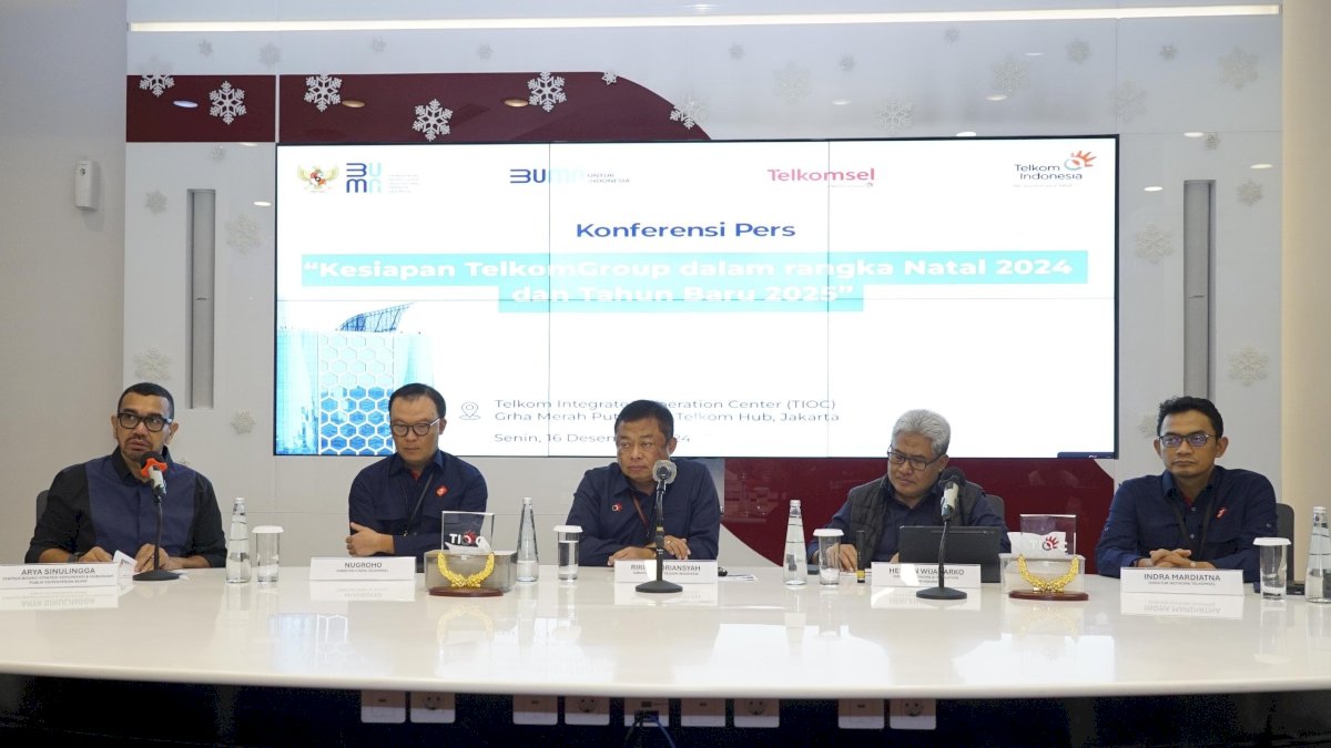 TelkomGroup Tingkatkan Kapasitas di Momen Nataru, Pastikan Kenyamanan Digital Pelanggan