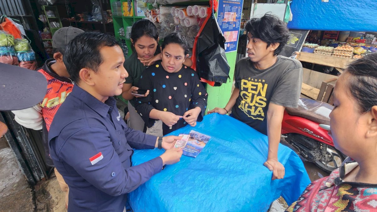 BI Sulsel Temukan Uang Palsu Beredar di Pedagang Pasar Kabupaten Gowa
