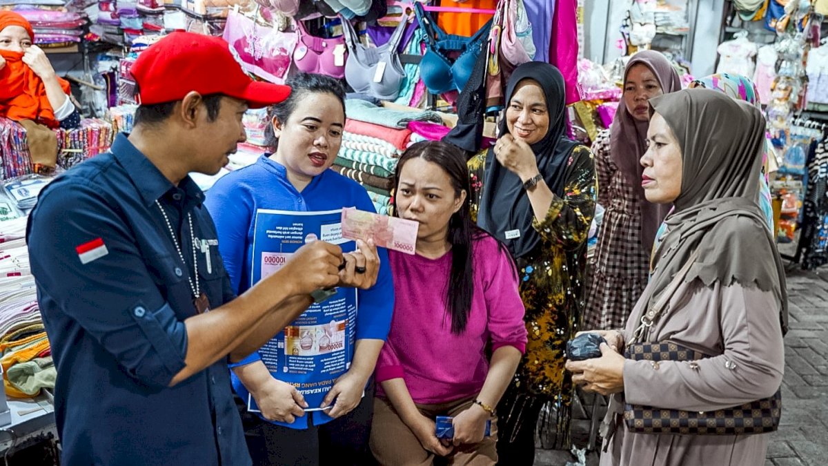 Begini Rincian Unsur Pengaman Uang Rupiah Pecahan Rp100 Ribu yang Asli