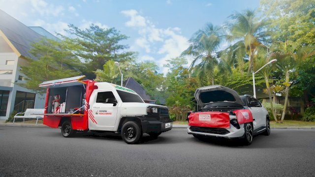 Toyota Mobile Care yang siap membantu pelanggan. Foto: Istimewa. 