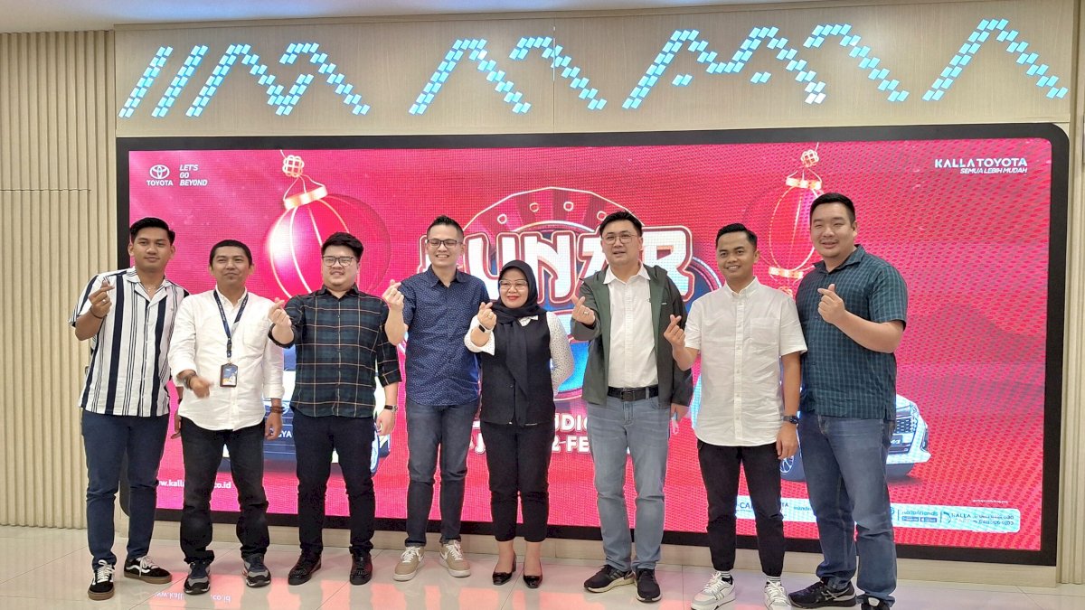 Tiga Keuntungan Pameran Lunar Fest by Kalla Toyota di TSM Makassar