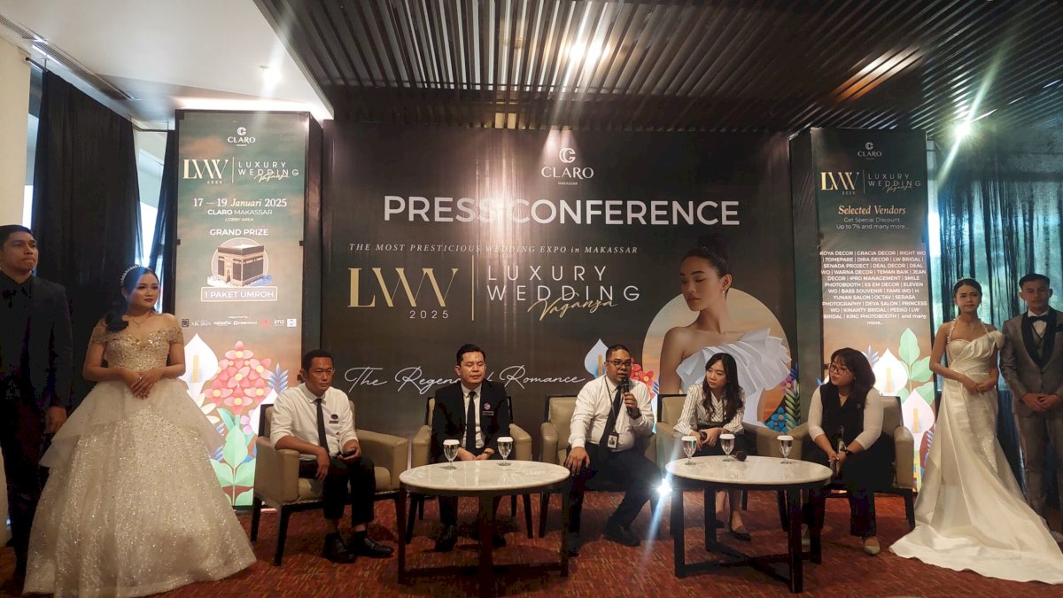 Gelar Pesta Pernikahan Impian di Claro Makassar, Dapatkan Promo di Luxury Wedding Vaganza 2025