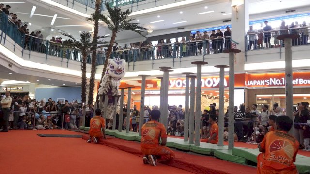 Parade Barongsai ramaikan MaRI sambut Tahun Baru Imlek 2025. Foto: Istimewa.