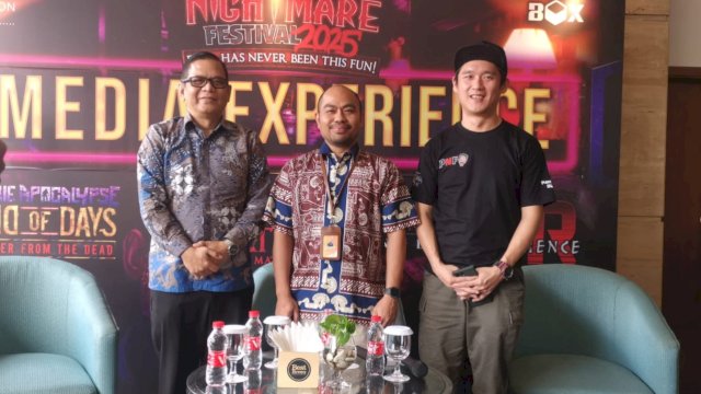 Press conference PNF di Four Point by Sheraton Makassar. Foto: Istimewa.