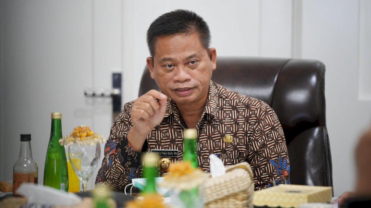 Prof Fadjry Djufry Pimpin Rakor Satgas Swasembada Pangan Sulsel