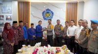 Terima Kunjungan Kapolrestabes Makassar, Rektor Unismuh Siap Kolaborasi Jaga Kamtibmas